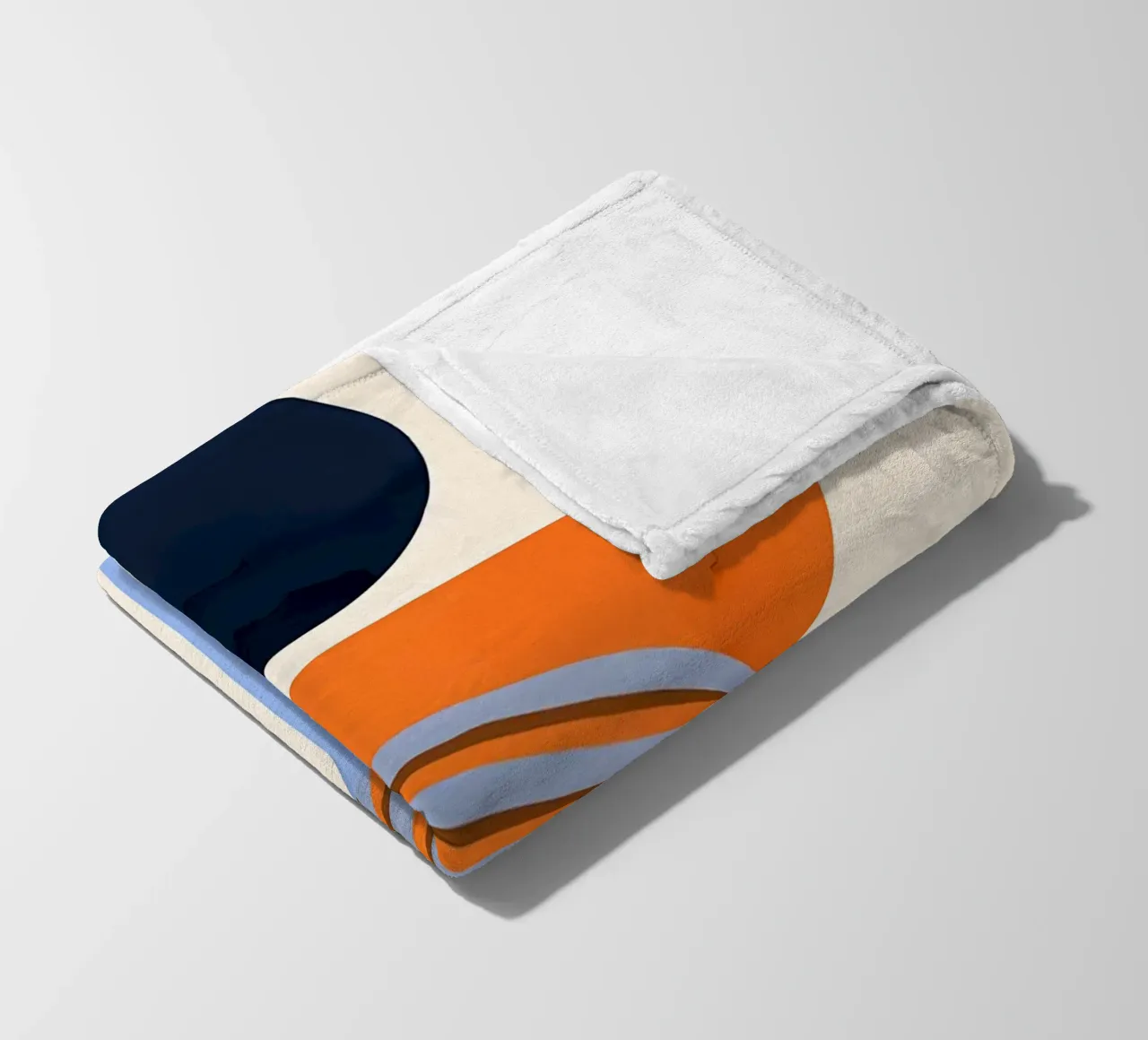 Minimalista coperta in pile da stewar