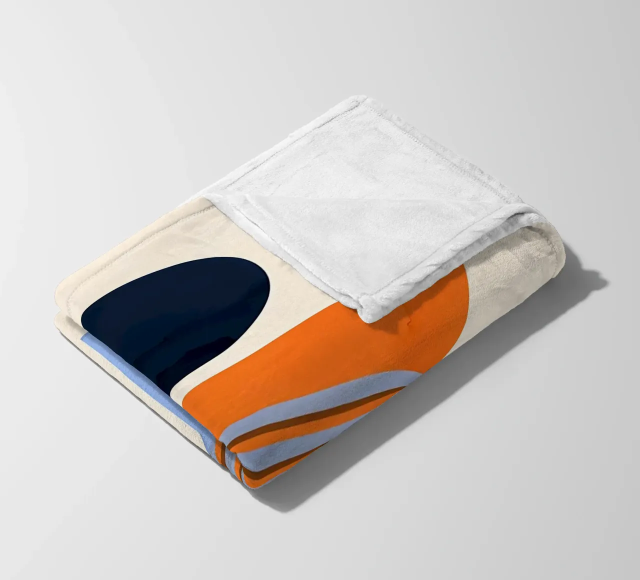 Minimalista coperta in pile da stewar