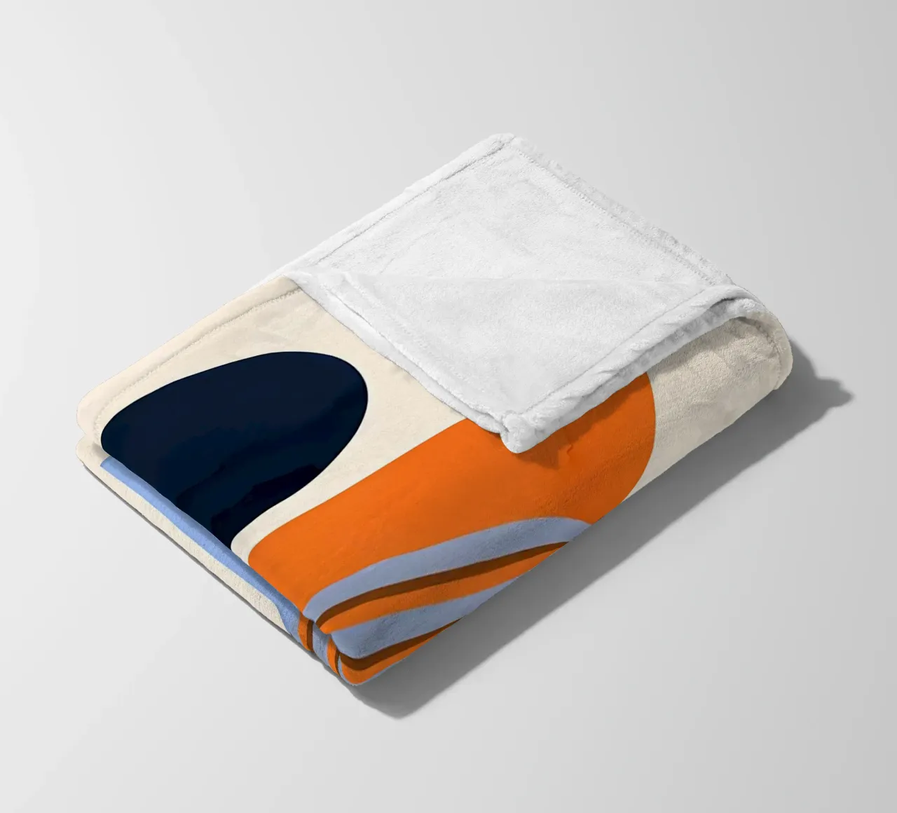 Minimalista coperta in pile da stewar