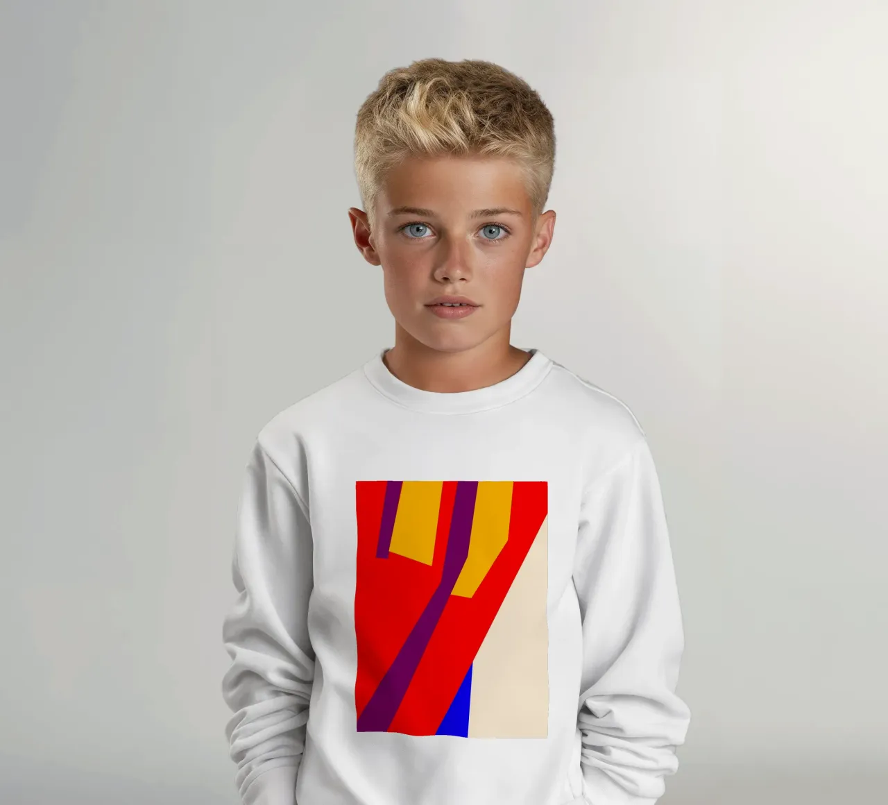 Abtract felpa bambino da stewar