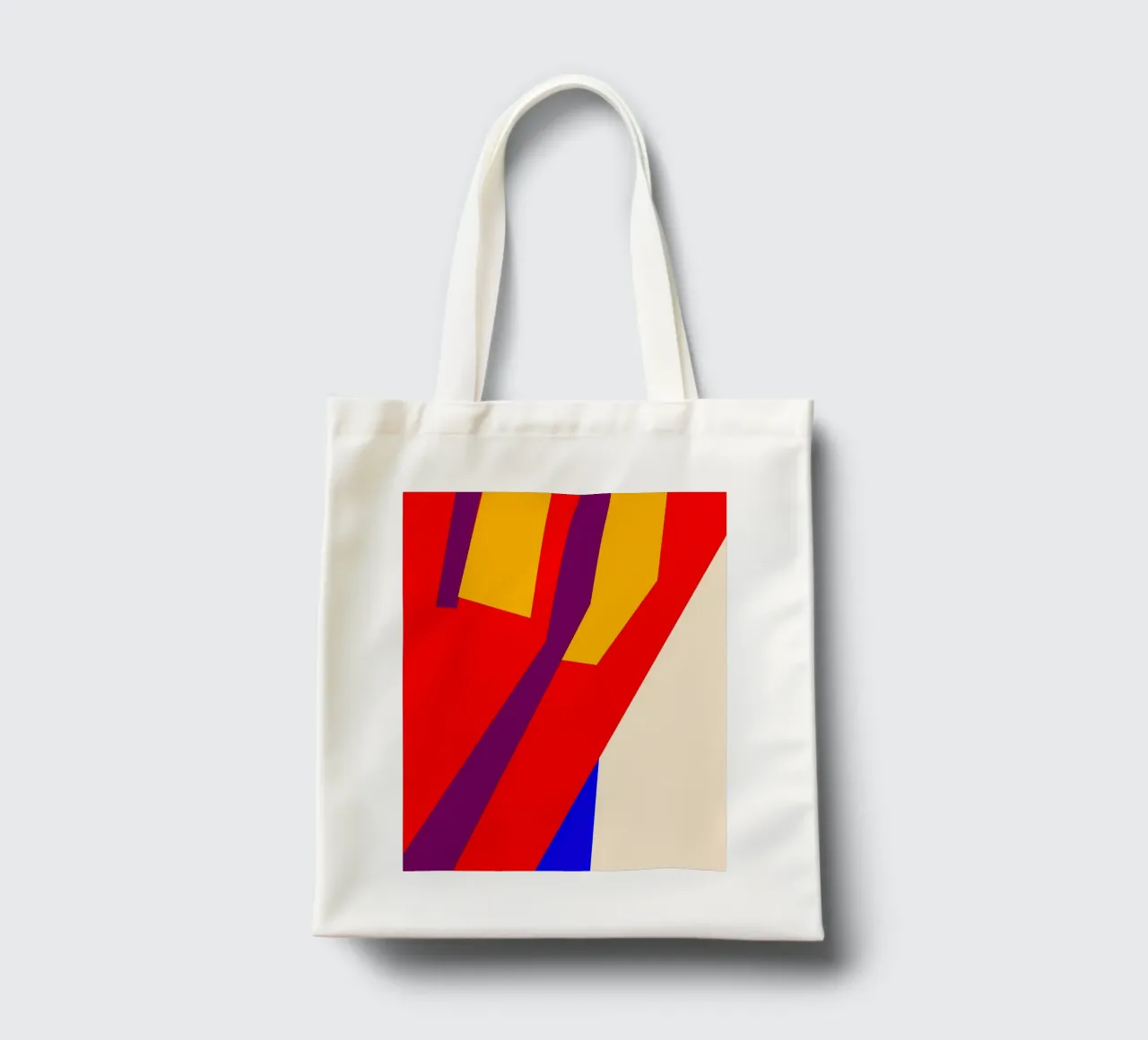 Abtract borsa in juta da stewar