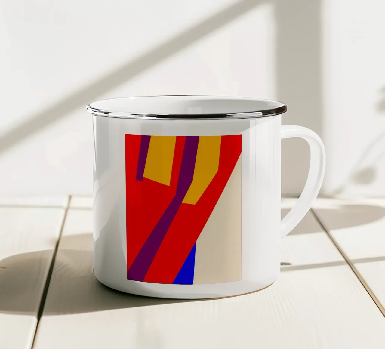 Abtract tazza in smalto da stewar