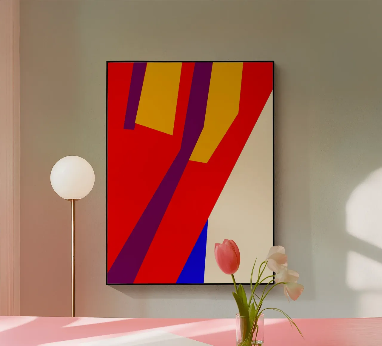 Abtract plexiglass da stewar