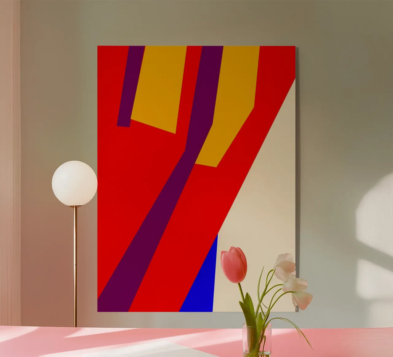 Abtract plexiglass da stewar