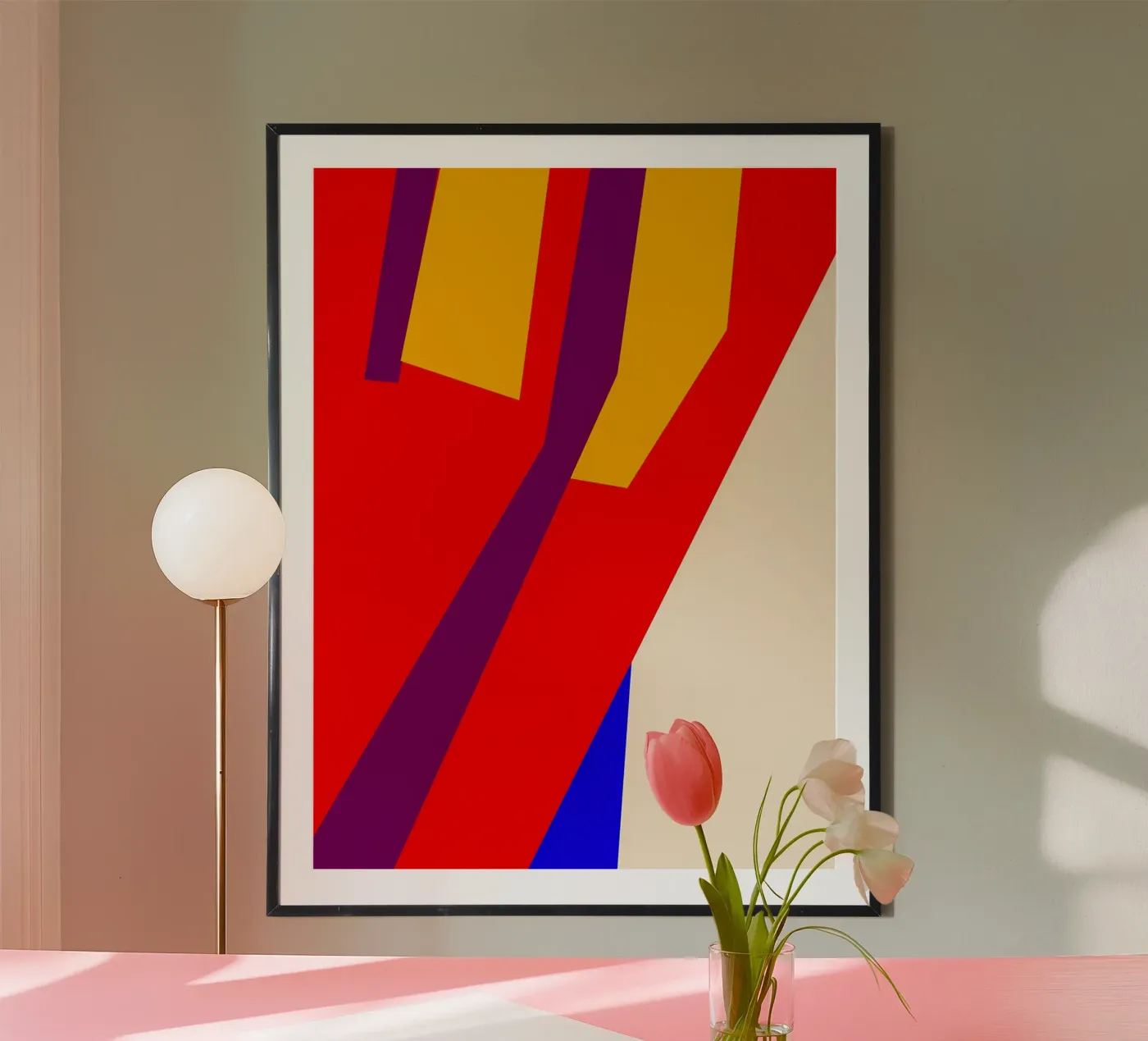 Abtract poster by stewar