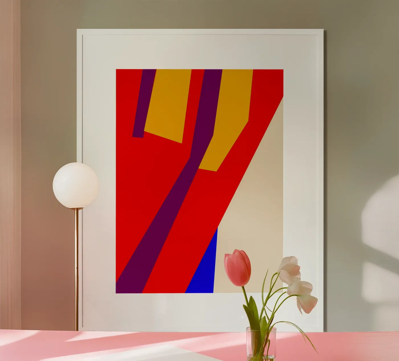 Abtract poster by stewar