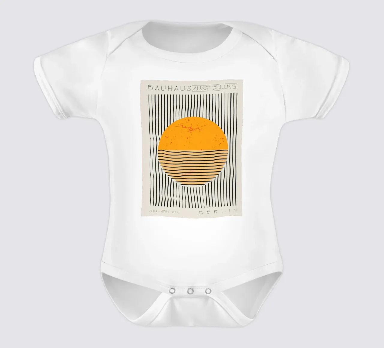 Bauhaus body neonato maniche corte da stewar