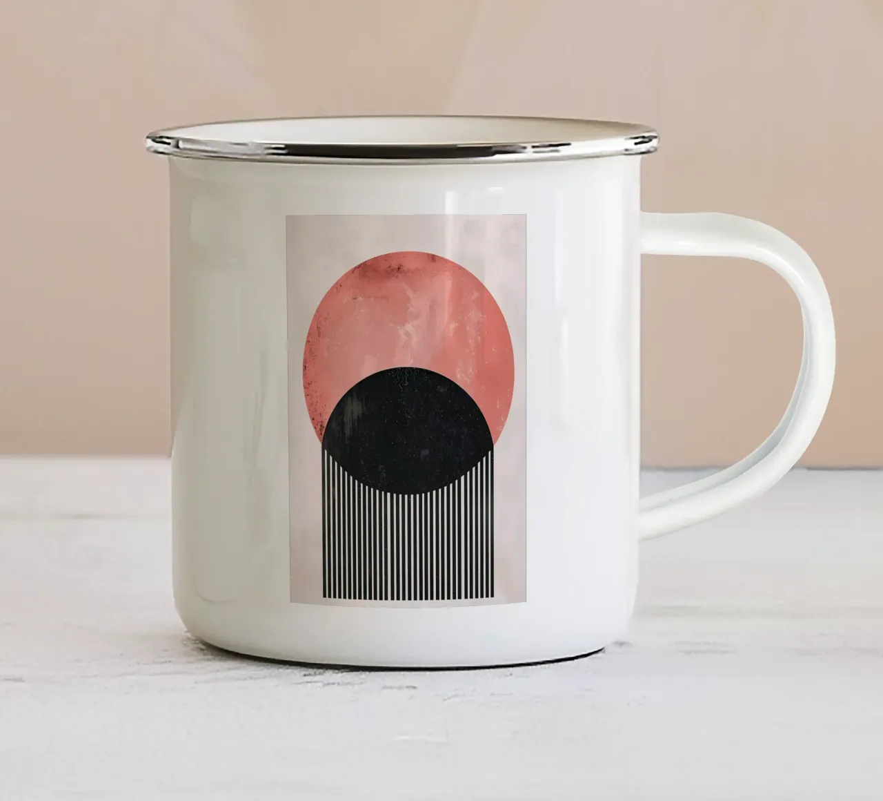 Vintage tazza in smalto da stewar