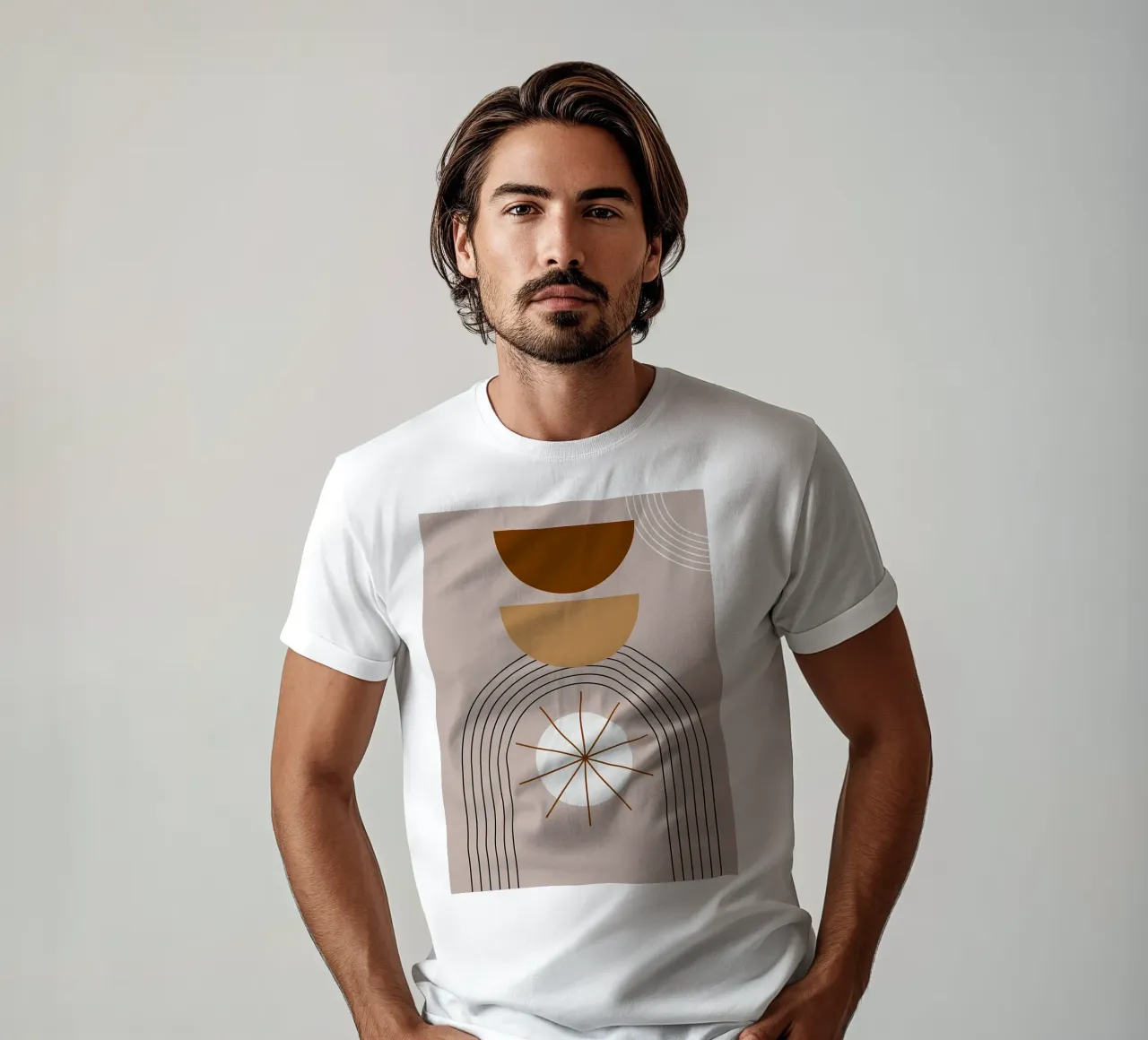 Minimalista t-shirt da stewar