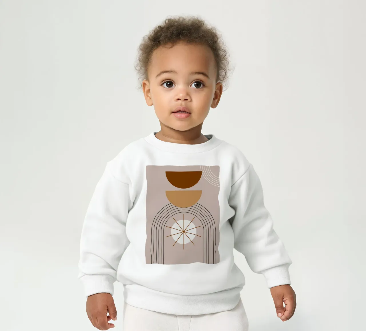 Minimalista felpa neonato da stewar