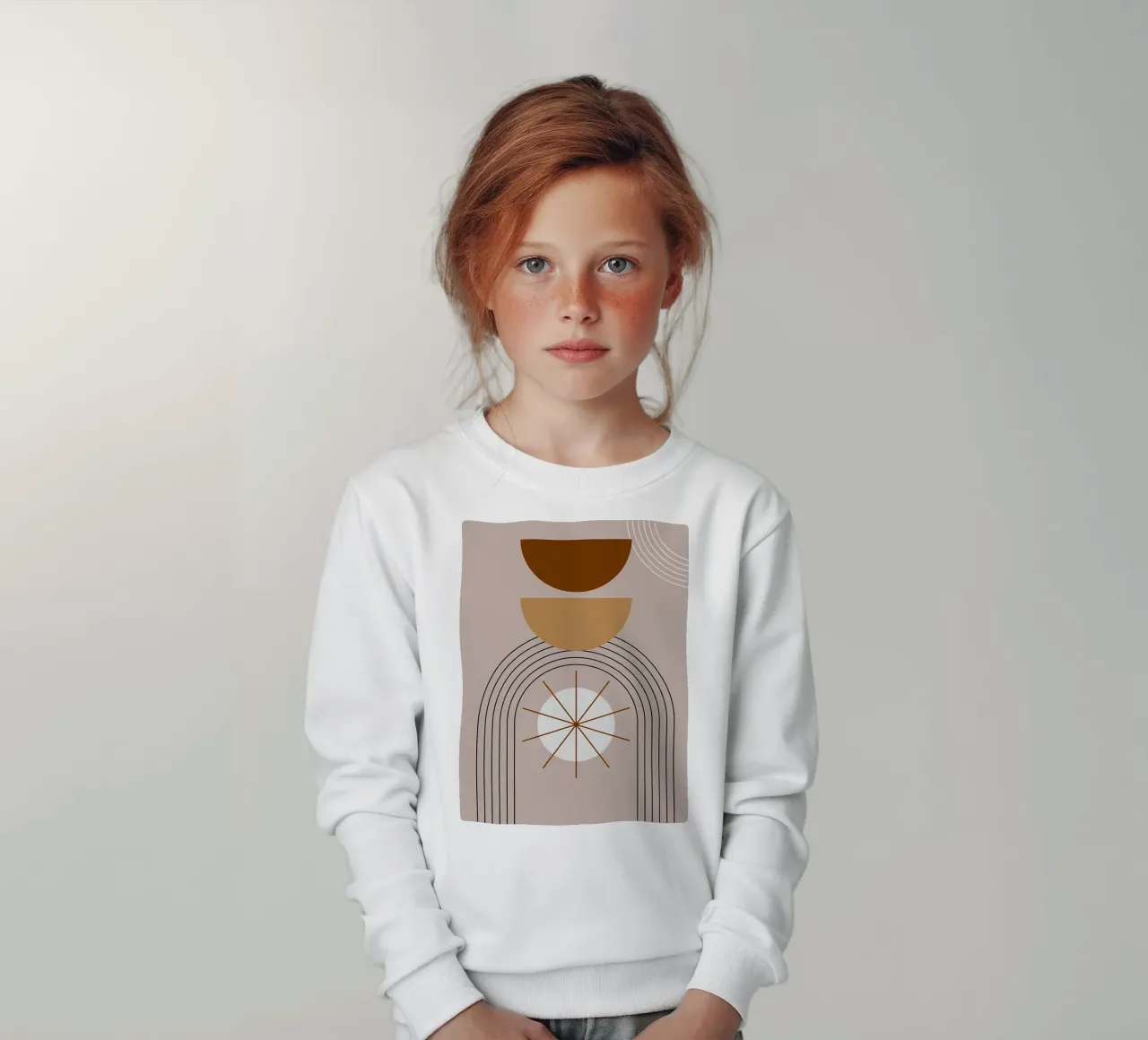 Minimalista felpa bambino da stewar