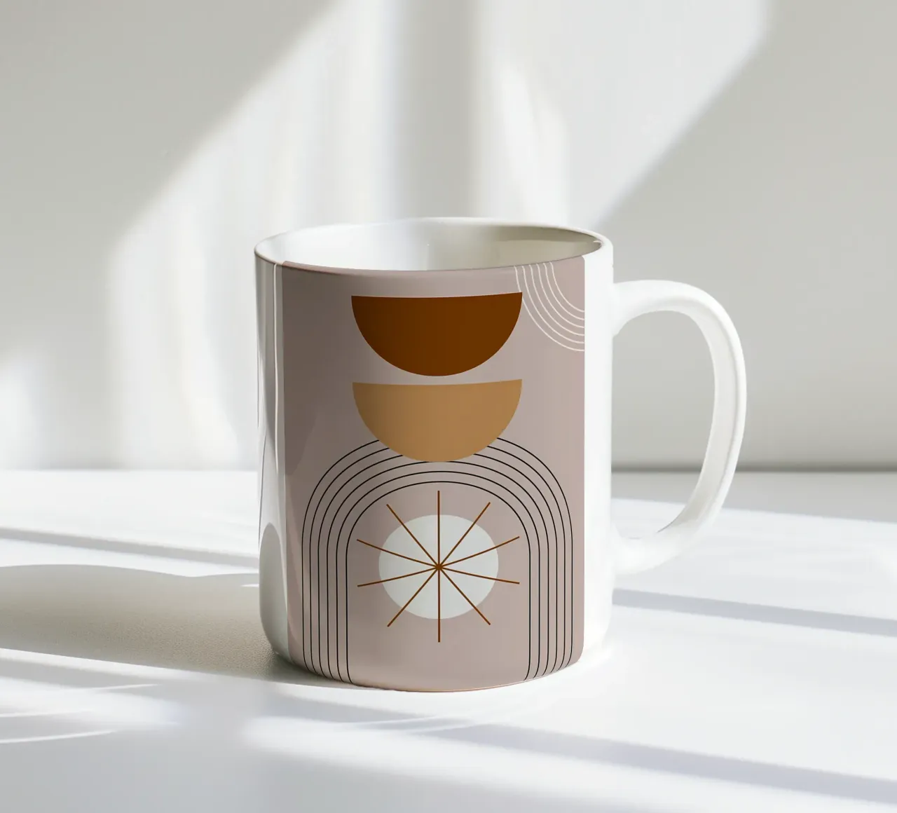 Minimalista tazza in ceramica da stewar