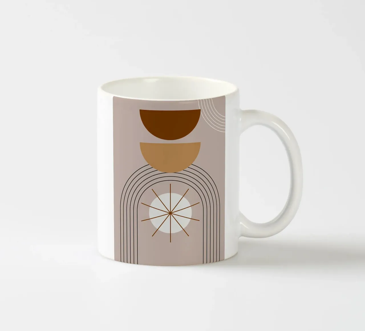 Minimalista tazza in ceramica da stewar