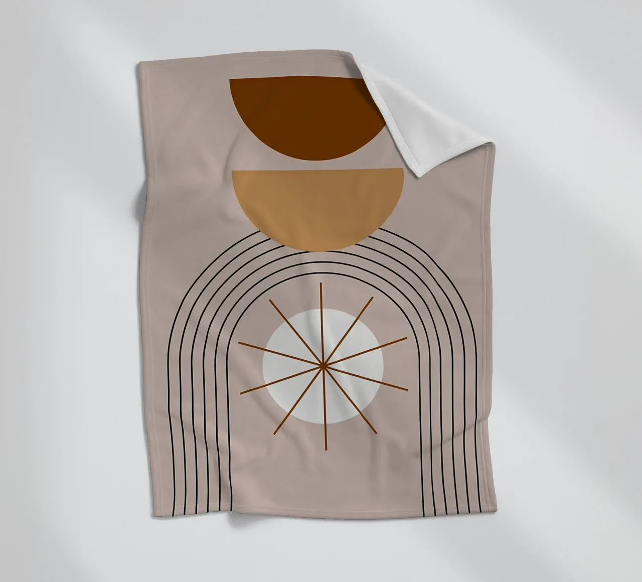 Minimalista coperta in pile da stewar