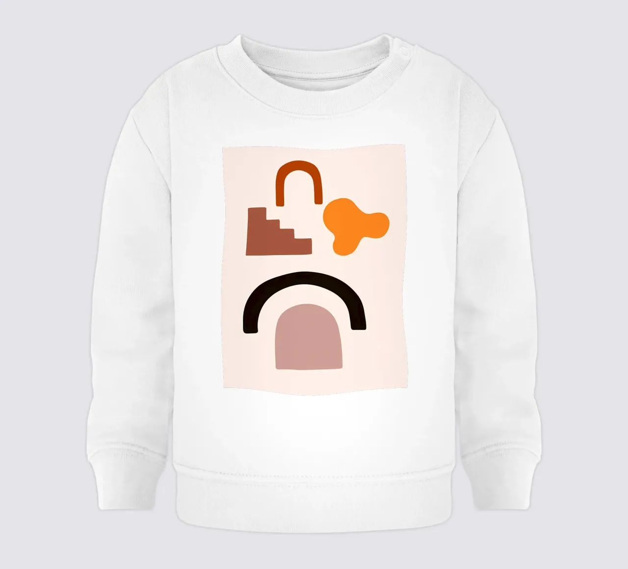 Minimalista felpa neonato da stewar