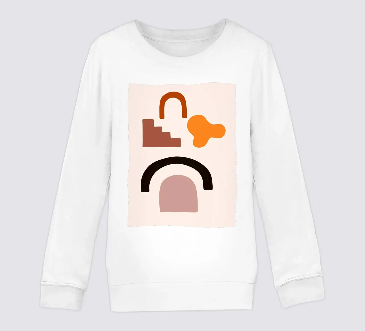 Minimalista felpa bambino da stewar
