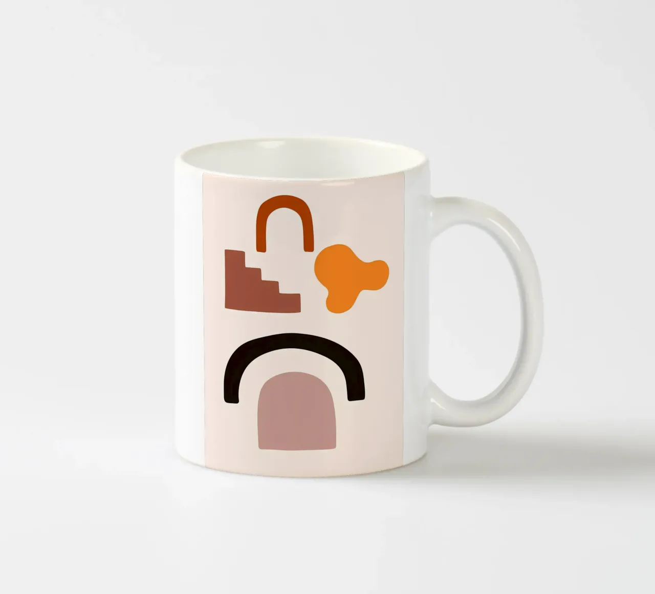 Minimalista tazza in ceramica da stewar