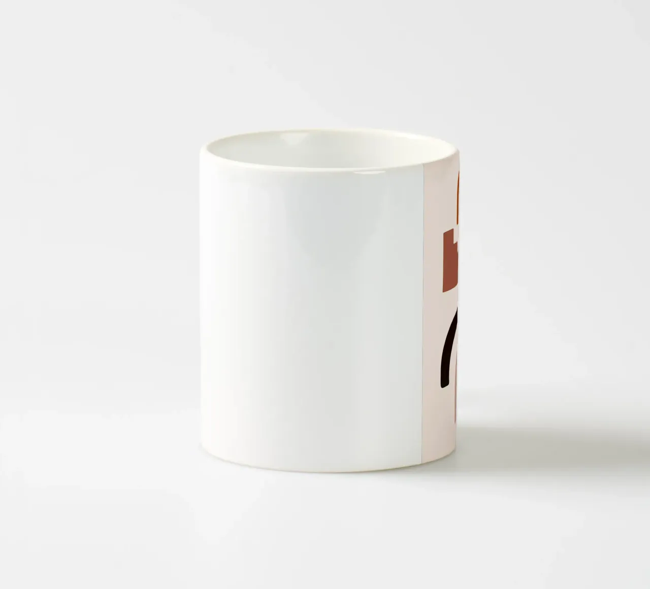 Minimalista tazza in ceramica da stewar