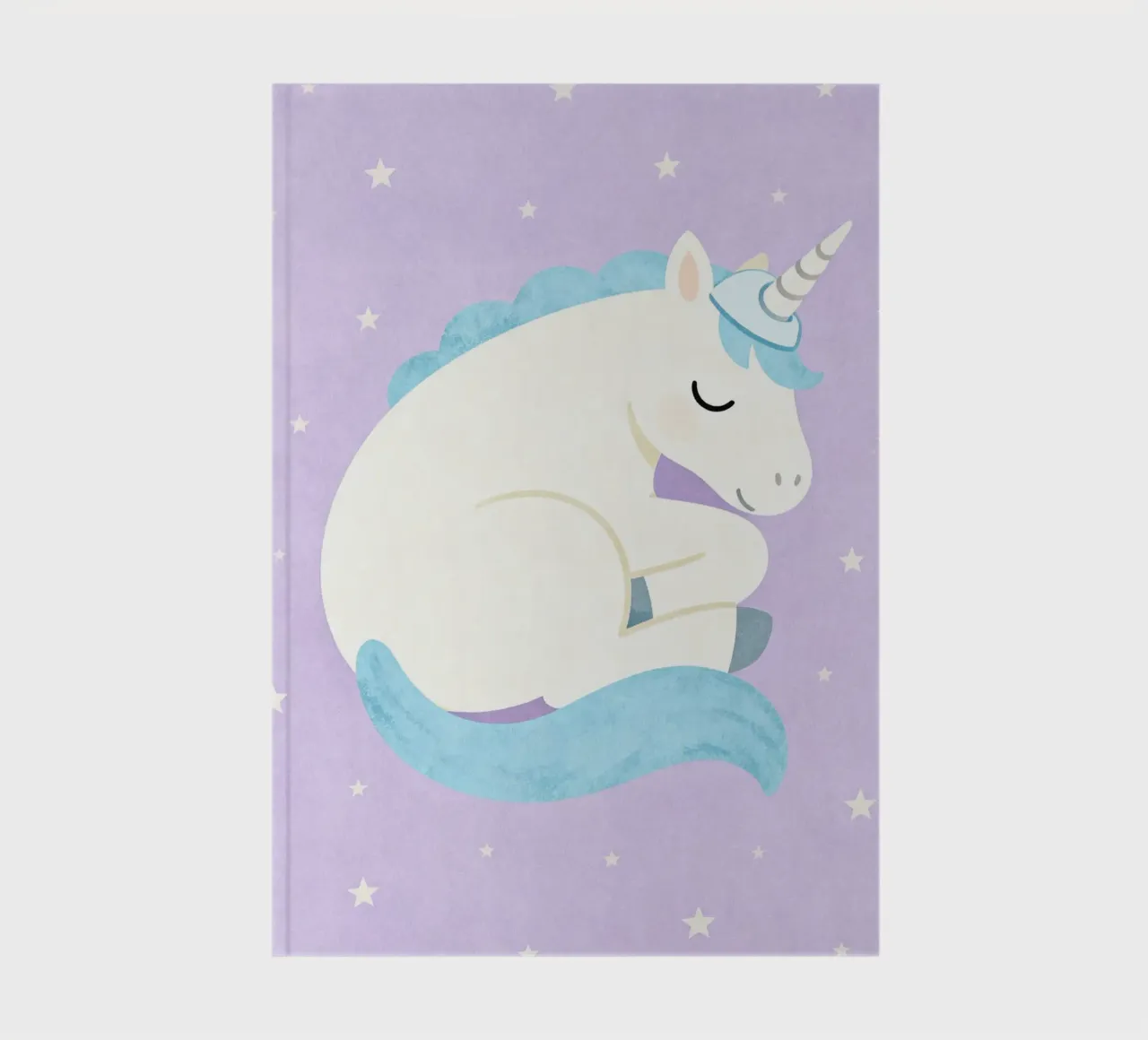 Sleeping Unicorn Under the Stars notebook by EverLuvv Studio