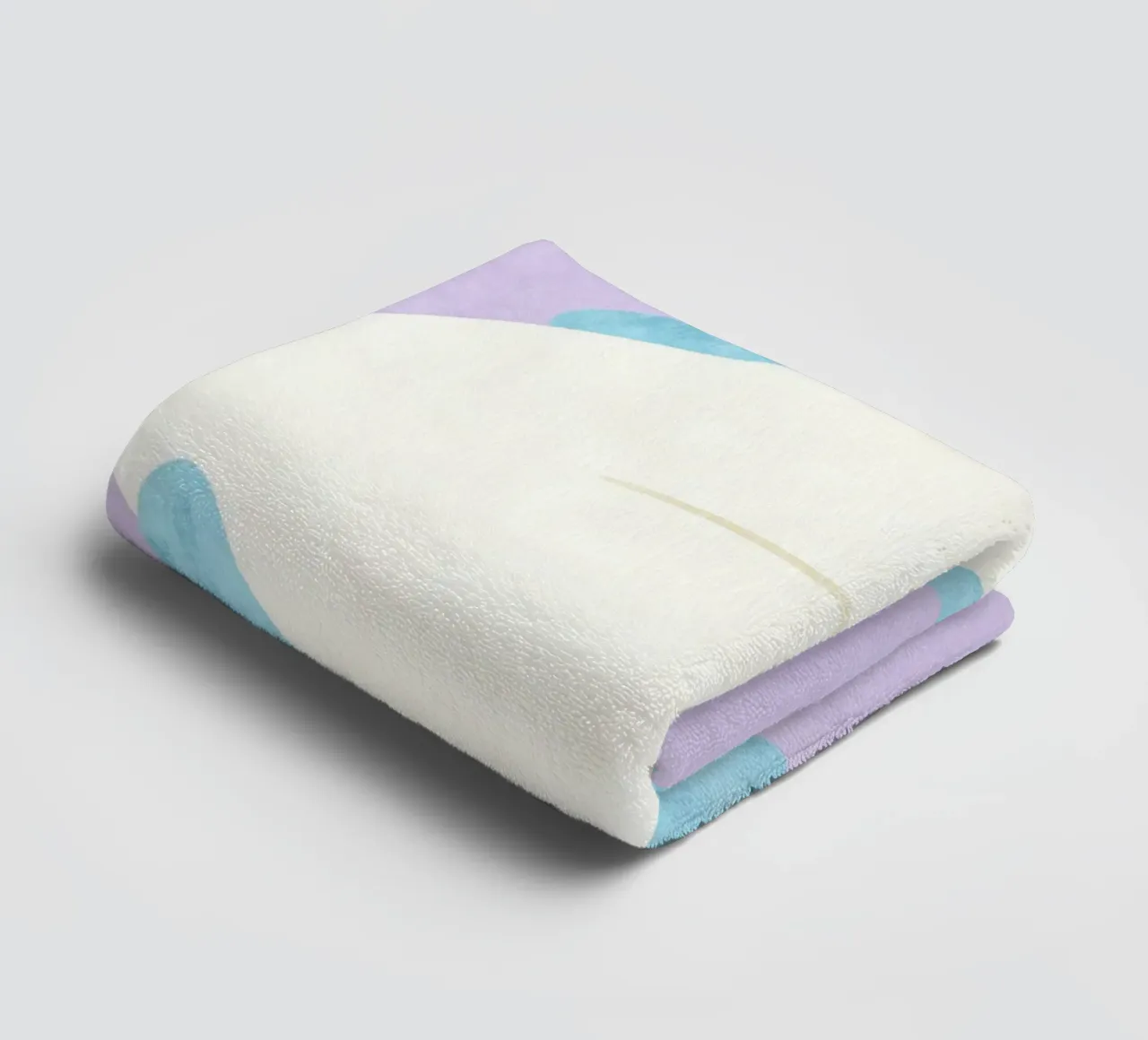 Sleeping Unicorn Under the Stars badhanddoek van EverLuvv Studio