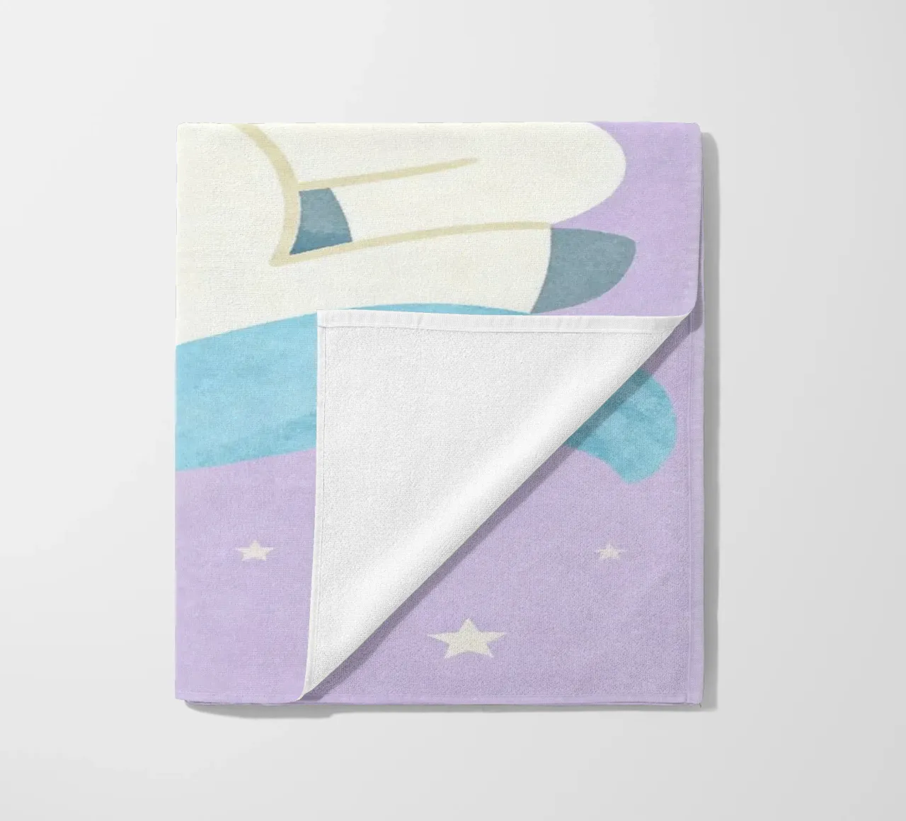 Sleeping Unicorn Under the Stars telo mare da EverLuvv Studio