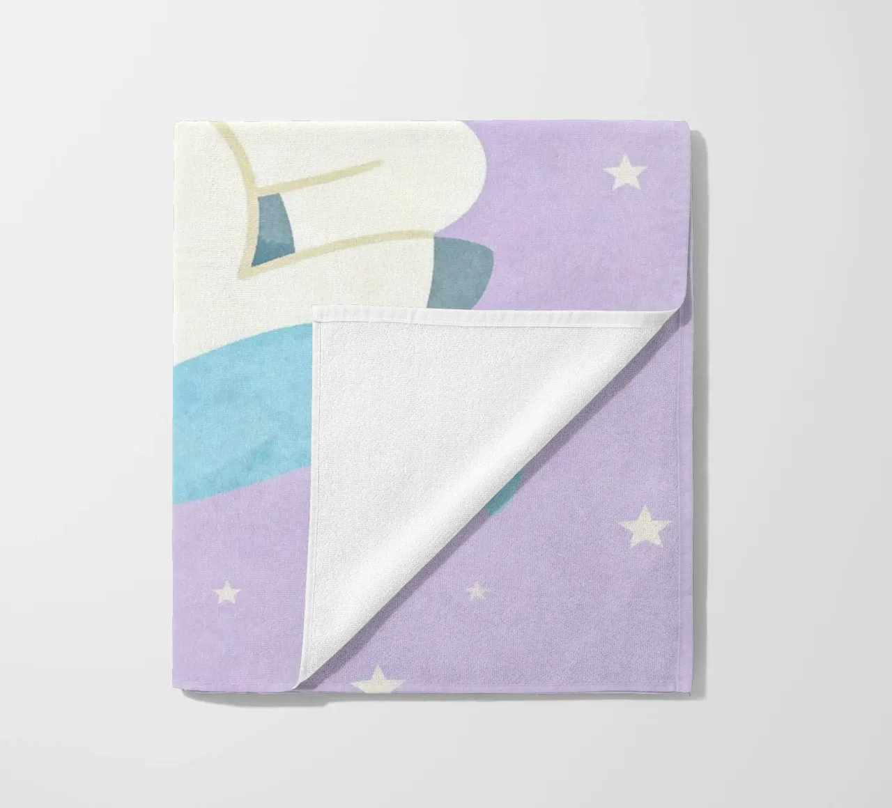 Sleeping Unicorn Under the Stars telo mare da EverLuvv Studio