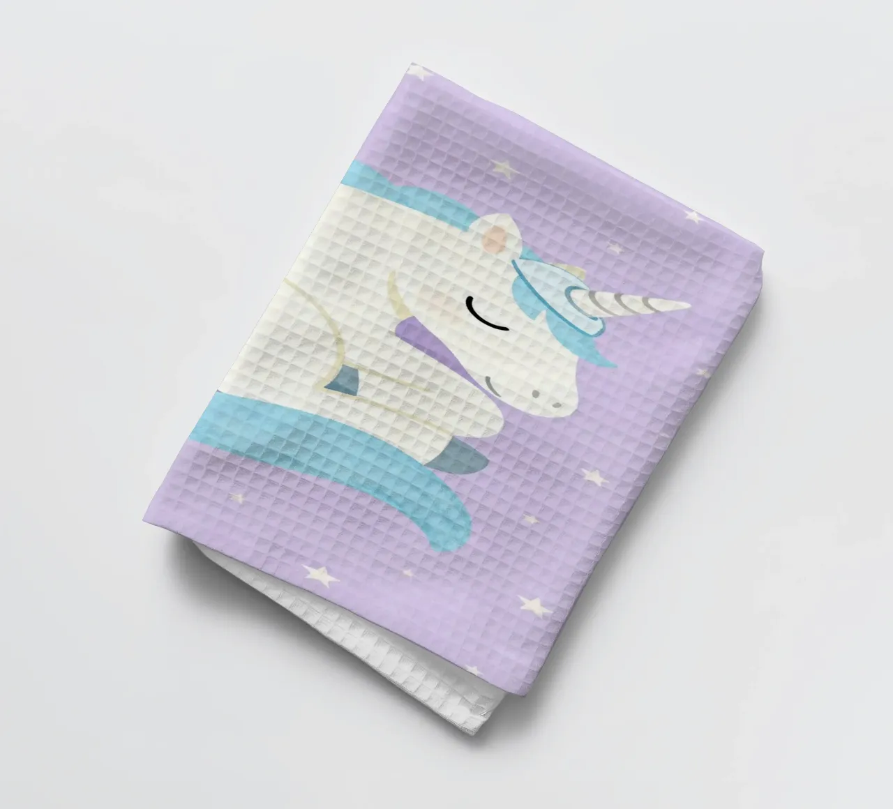 Sleeping Unicorn Under the Stars canovaccio da cucina da EverLuvv Studio