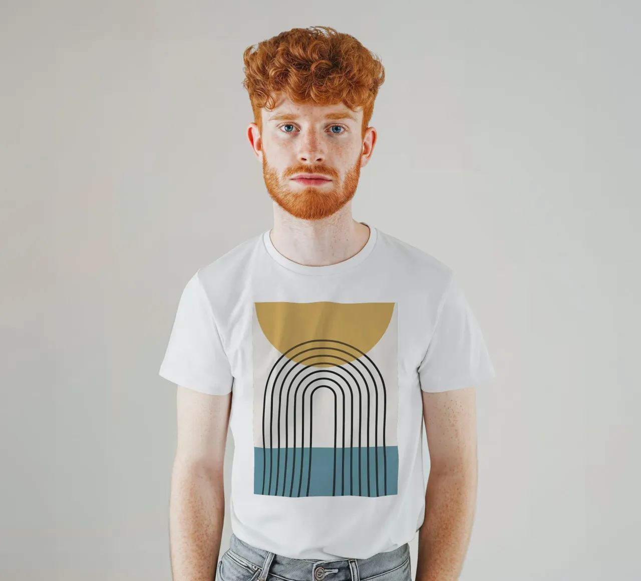 Minimalista t-shirt da stewar