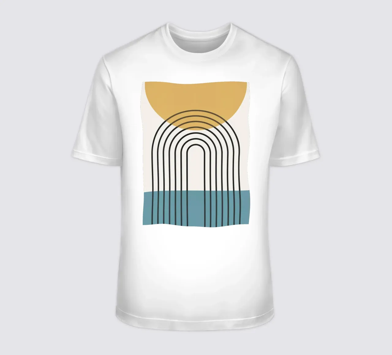 Minimalista t-shirt da stewar