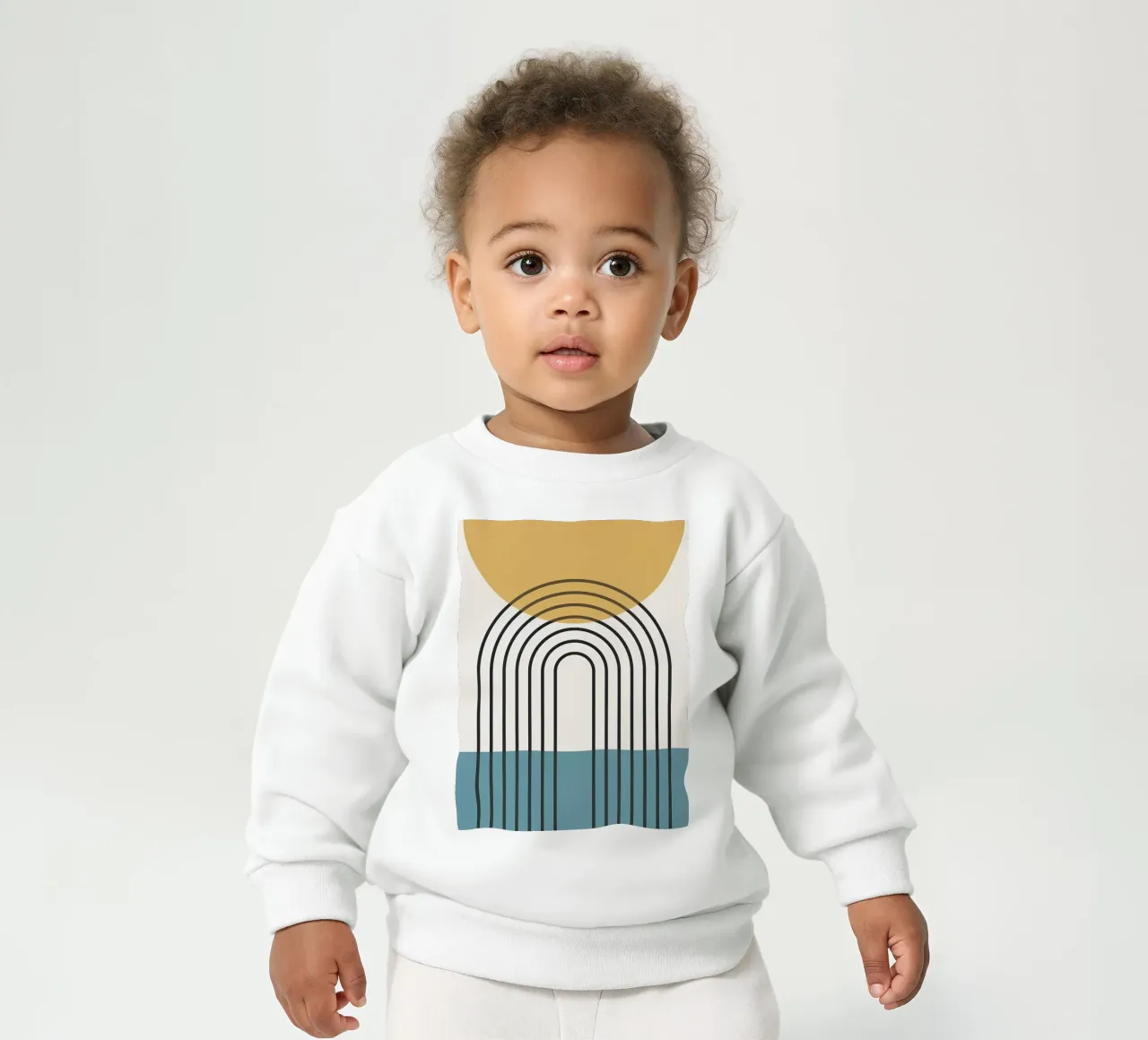 Minimalista felpa neonato da stewar