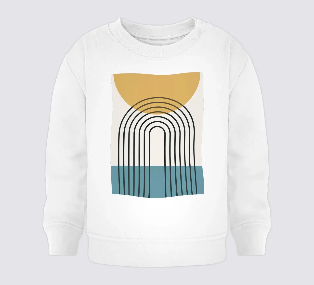 Minimalista felpa neonato da stewar