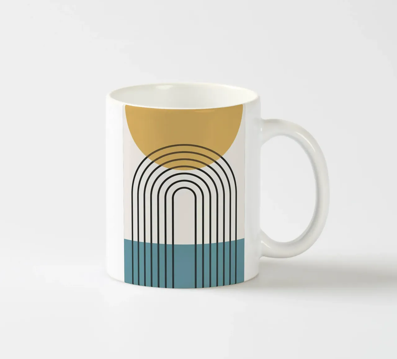 Minimalista tazza in ceramica da stewar