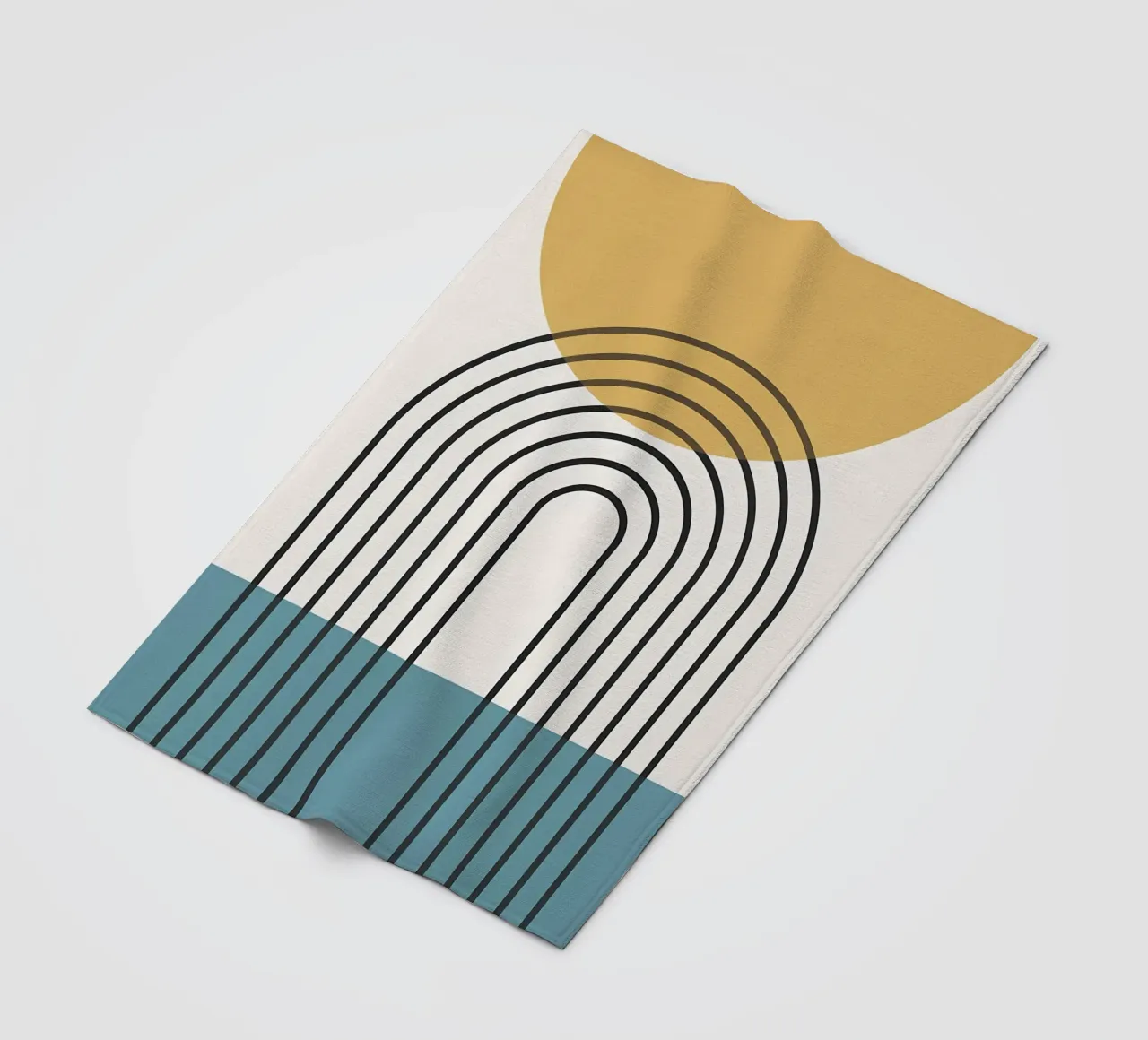 Minimalista coperta in pile da stewar