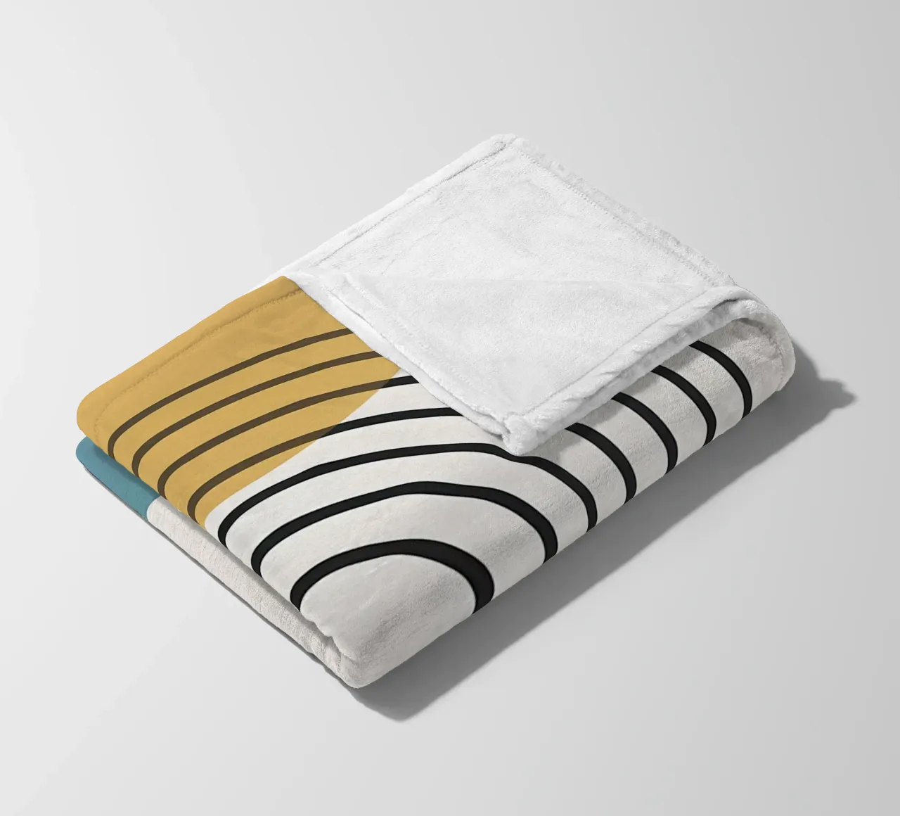 Minimalista coperta in pile da stewar