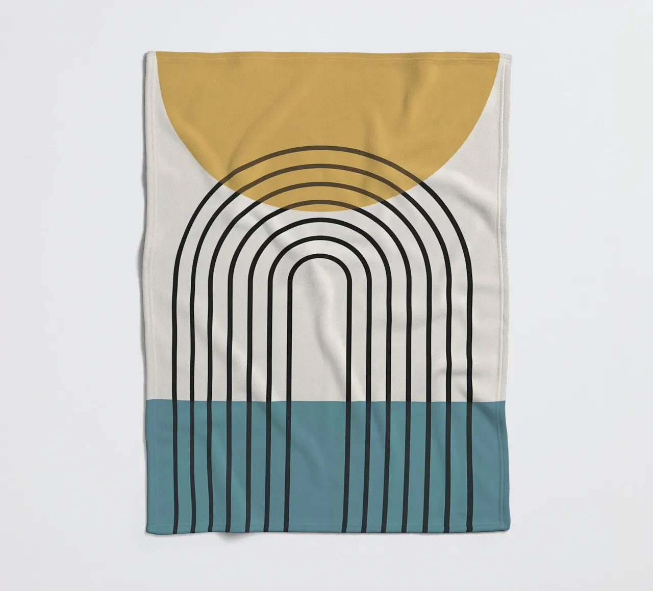 Minimalista coperta in pile da stewar