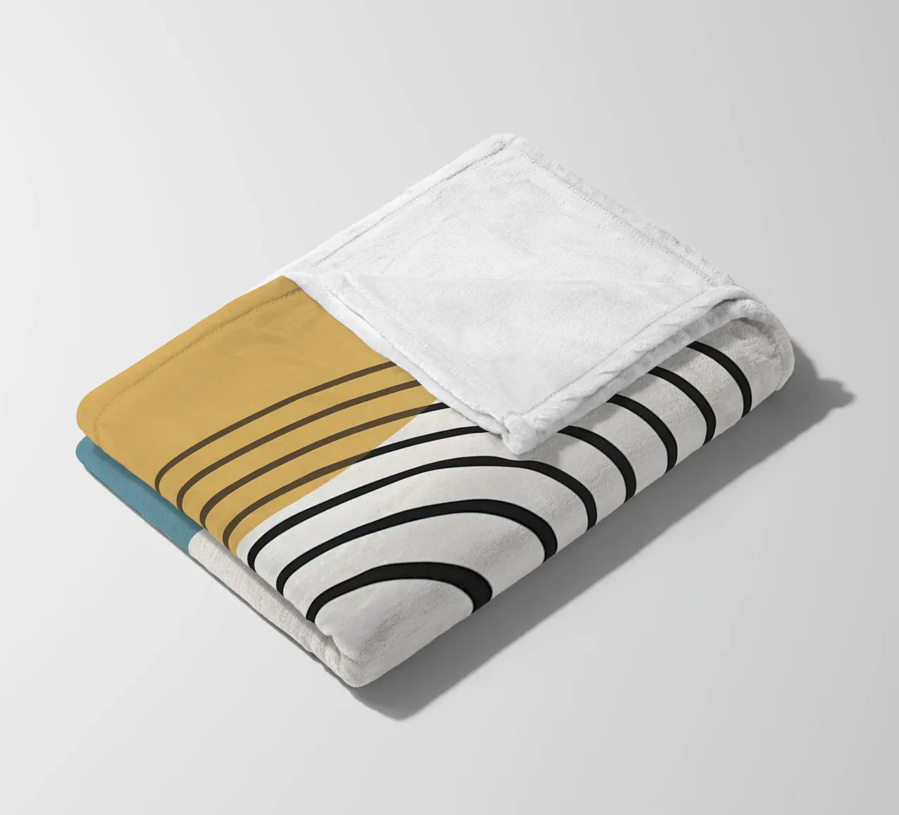 Minimalista coperta in pile da stewar