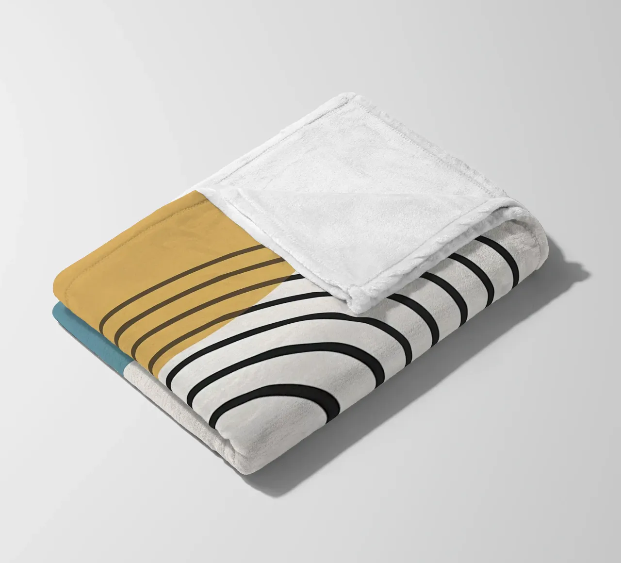 Minimalista coperta in pile da stewar