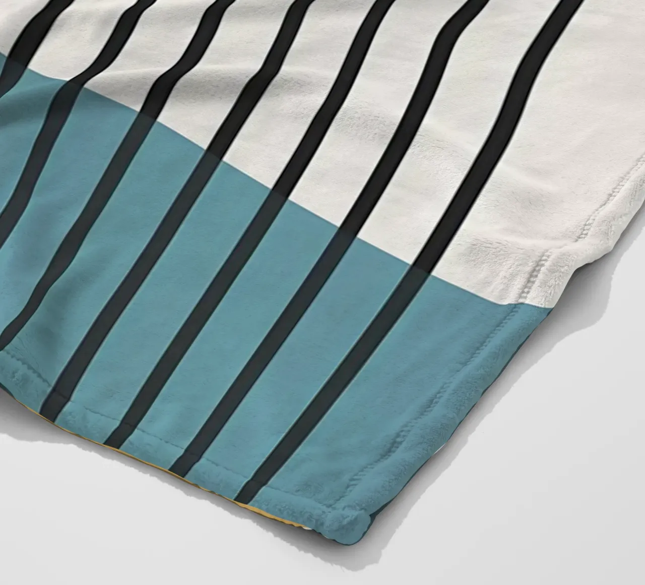 Minimalista coperta in pile da stewar