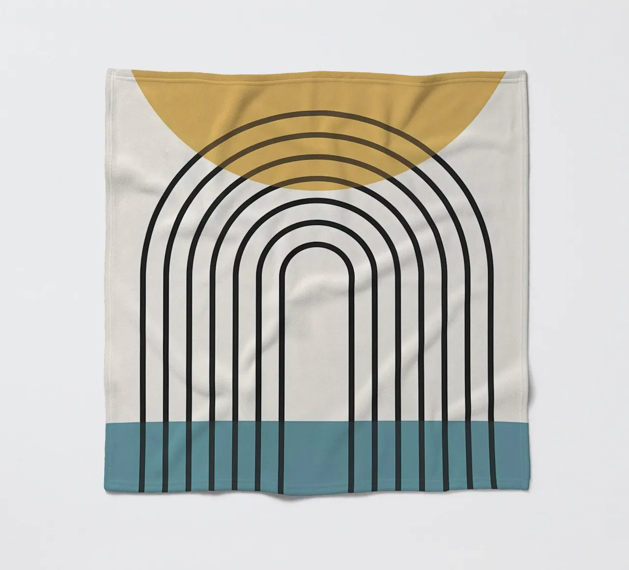 Minimalista coperta in pile da stewar