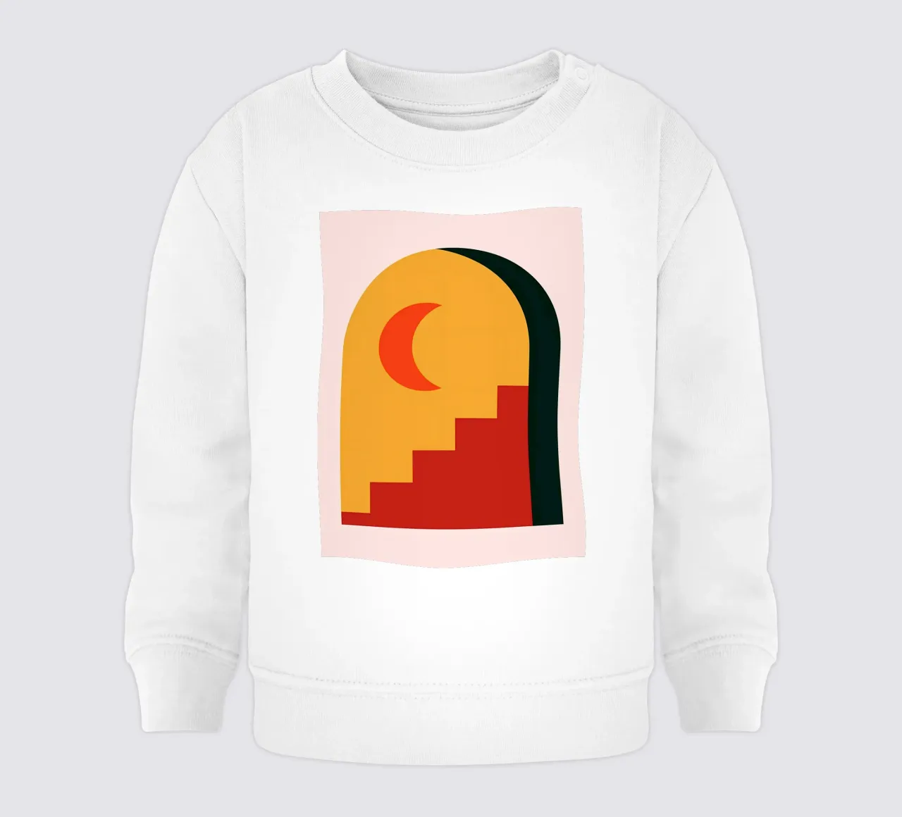 Minimalista felpa neonato da stewar