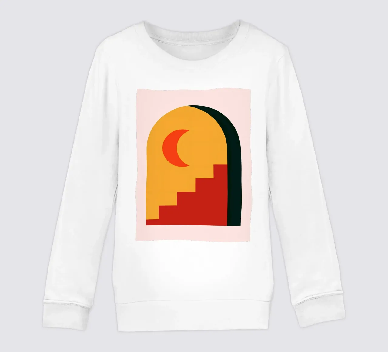 Minimalista felpa bambino da stewar