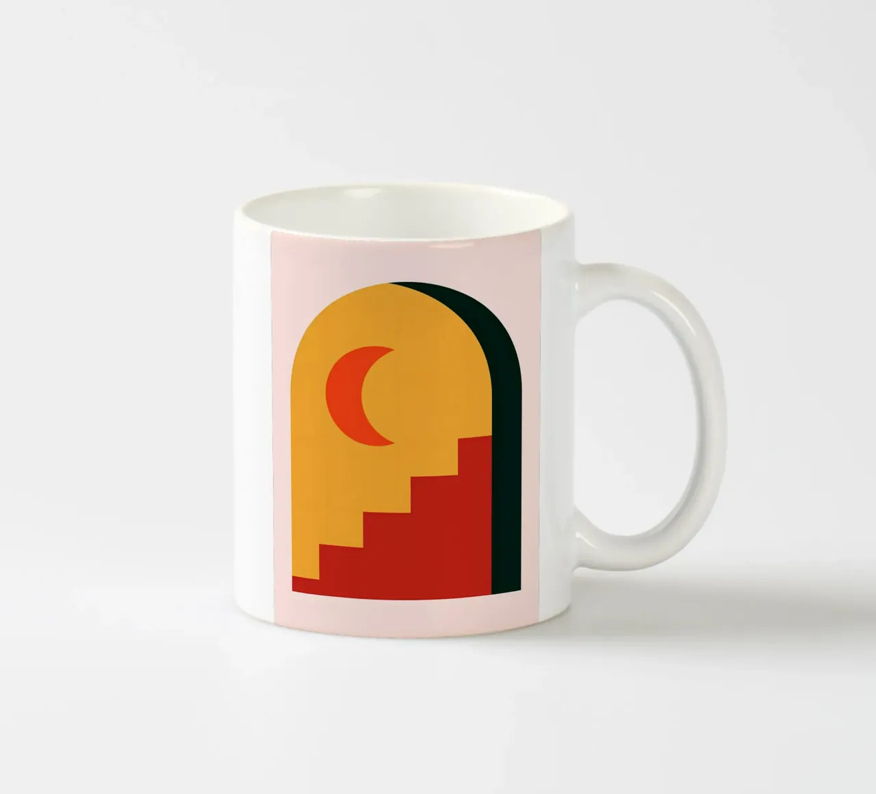 Minimalista tazza in ceramica da stewar