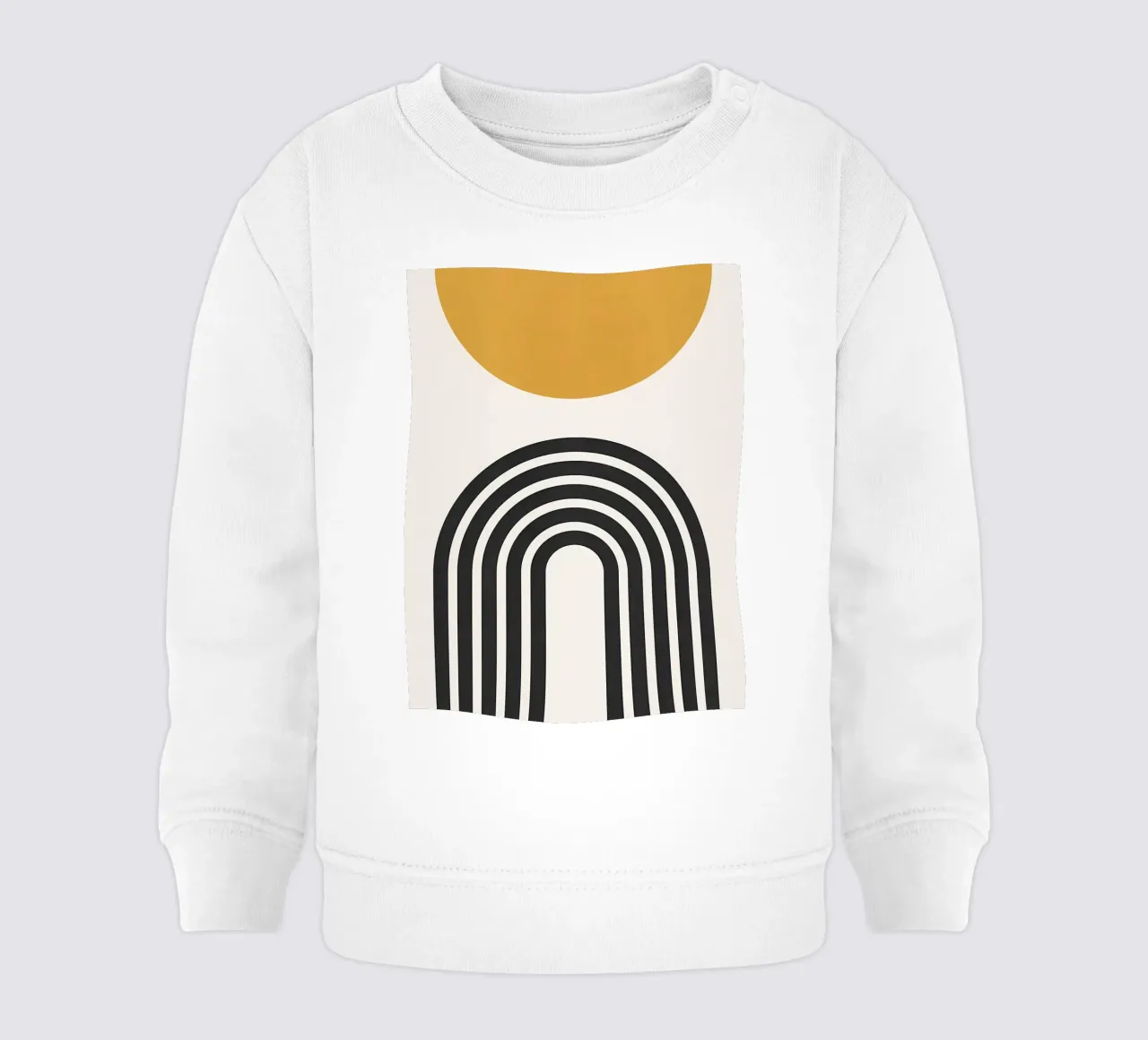 Minimalista felpa neonato da stewar