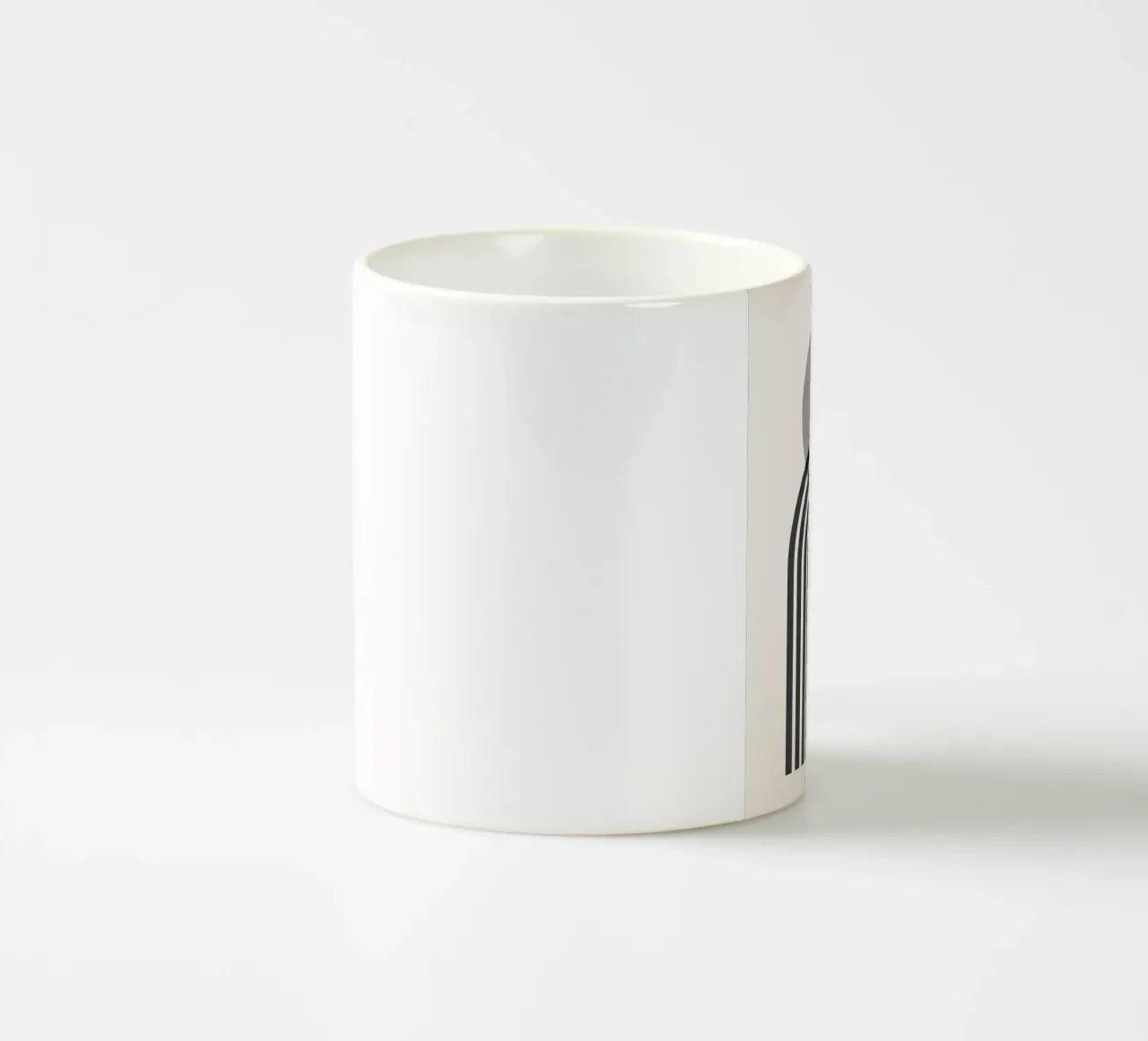 Minimalista tazza in ceramica da stewar