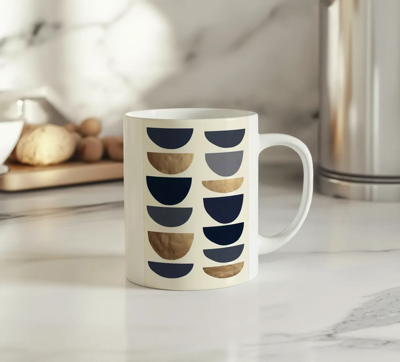 Minimalista tazza in ceramica da stewar