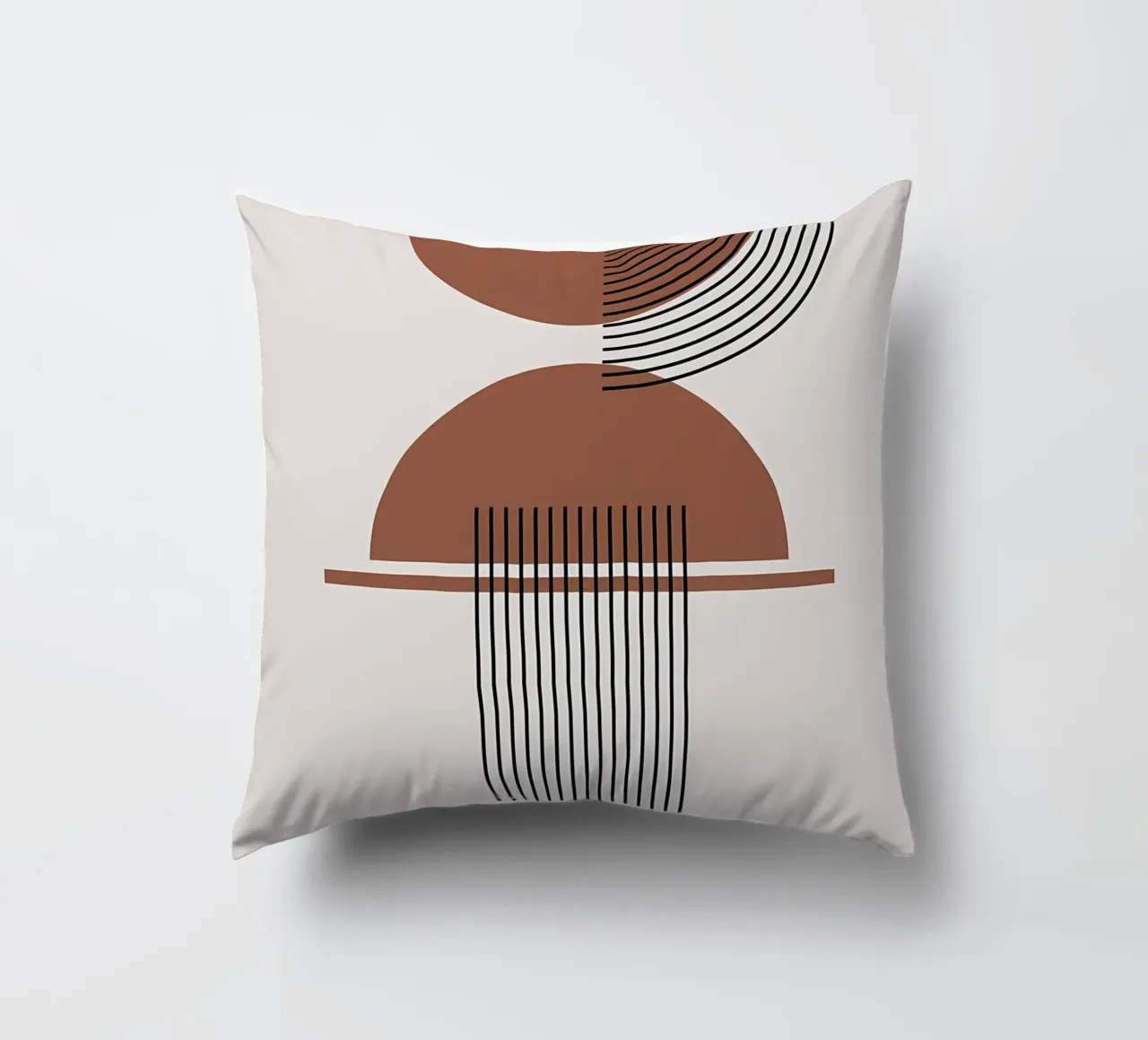 Minimalista cuscino da stewar
