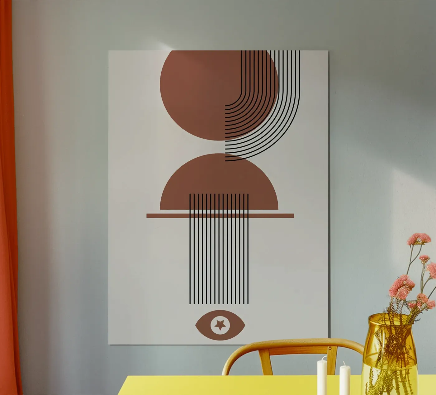 Minimalista poster da stewar