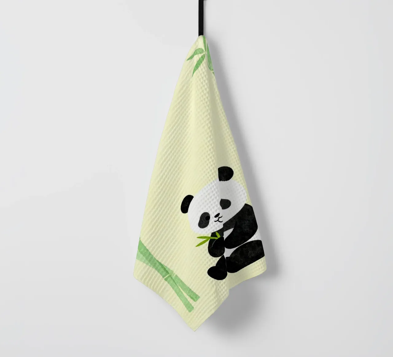 Panda with Bamboo torchon de EverLuvv Studio