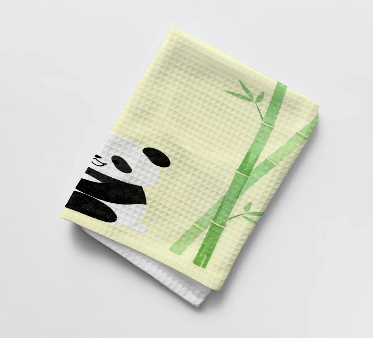 Panda with Bamboo torchon de EverLuvv Studio