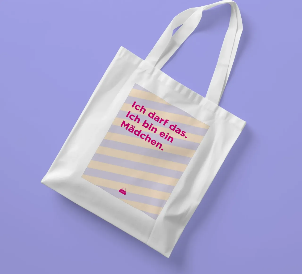 Ich darf das borsa in juta da Art Fart